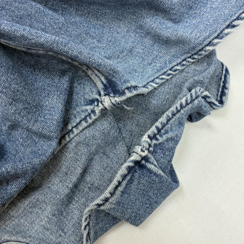 ラルフローレン RALPHLAUREN シャツ、ブラウス 長袖 BLAIRE 90s ポニー 刺繍 ボタンダウン デニム シャツ L メンズ USED 古着 中古 50169410
