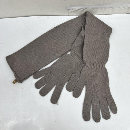 リックオウエンス Rick Owens ファッション小物 手袋 03FW Trucker期 ウールニットグローブ アーカイブ - 灰 / グレー / gray メンズ USED 古着 中古 50169426