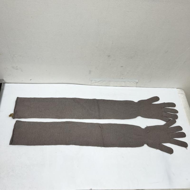 リックオウエンス Rick Owens ファッション小物 手袋 03FW Trucker期 ウールニットグローブ アーカイブ - 灰 / グレー / gray メンズ USED 古着 中古 50169426