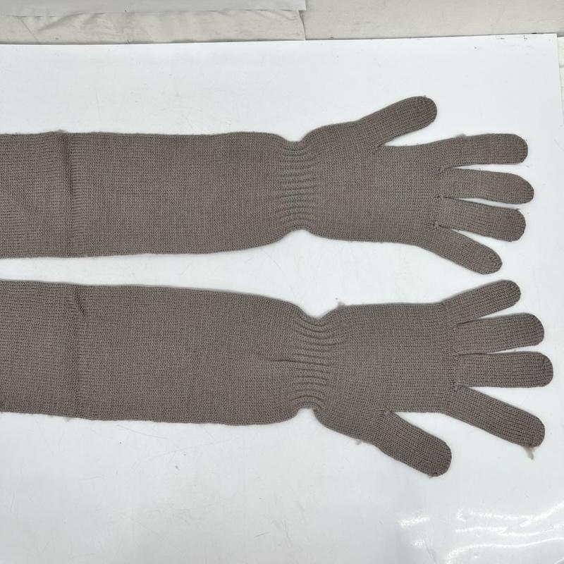 リックオウエンス Rick Owens ファッション小物 手袋 03FW Trucker期 ウールニットグローブ アーカイブ - 灰 / グレー / gray メンズ USED 古着 中古 50169426