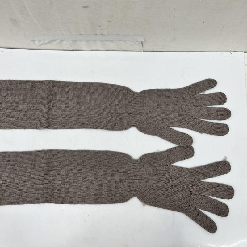 リックオウエンス Rick Owens ファッション小物 手袋 03FW Trucker期 ウールニットグローブ アーカイブ - 灰 / グレー / gray メンズ USED 古着 中古 50169426