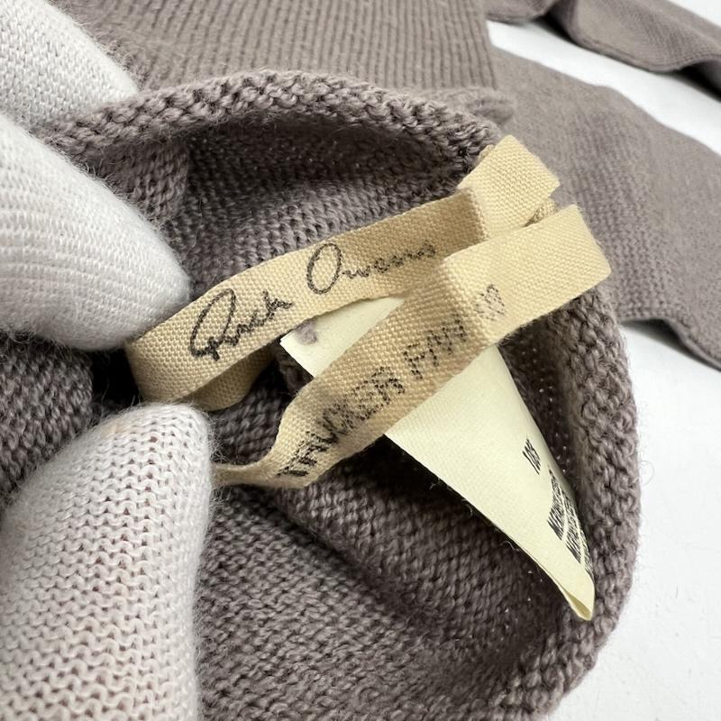リックオウエンス Rick Owens ファッション小物 手袋 03FW Trucker期 ウールニットグローブ アーカイブ - 灰 / グレー / gray メンズ USED 古着 中古 50169426