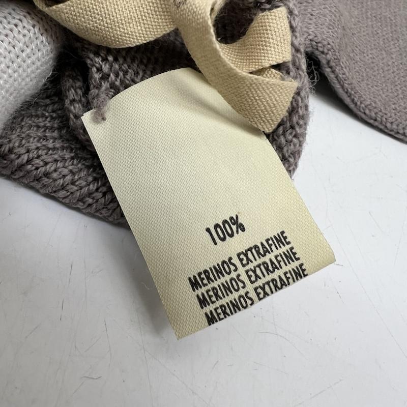 リックオウエンス Rick Owens ファッション小物 手袋 03FW Trucker期 ウールニットグローブ アーカイブ - 灰 / グレー / gray メンズ USED 古着 中古 50169426