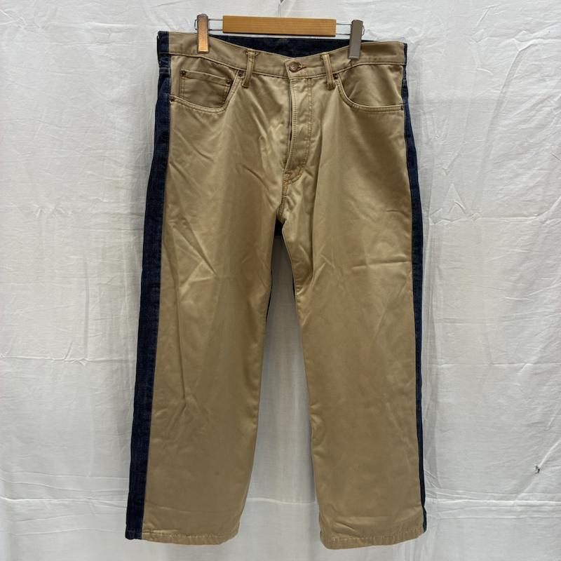 古着 USED パンツ デニム、ジーンズ 世田谷ベース S.E.A.F. C.H.P. COTTON 1/2 PANTS チノ デニム ハーフ パンツ チェックライナー 36インチ メンズ USED 古着 中古 50169428