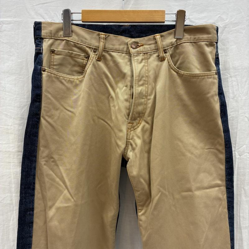 古着 USED パンツ デニム、ジーンズ 世田谷ベース S.E.A.F. C.H.P. COTTON 1/2 PANTS チノ デニム ハーフ パンツ チェックライナー 36インチ メンズ USED 古着 中古 50169428