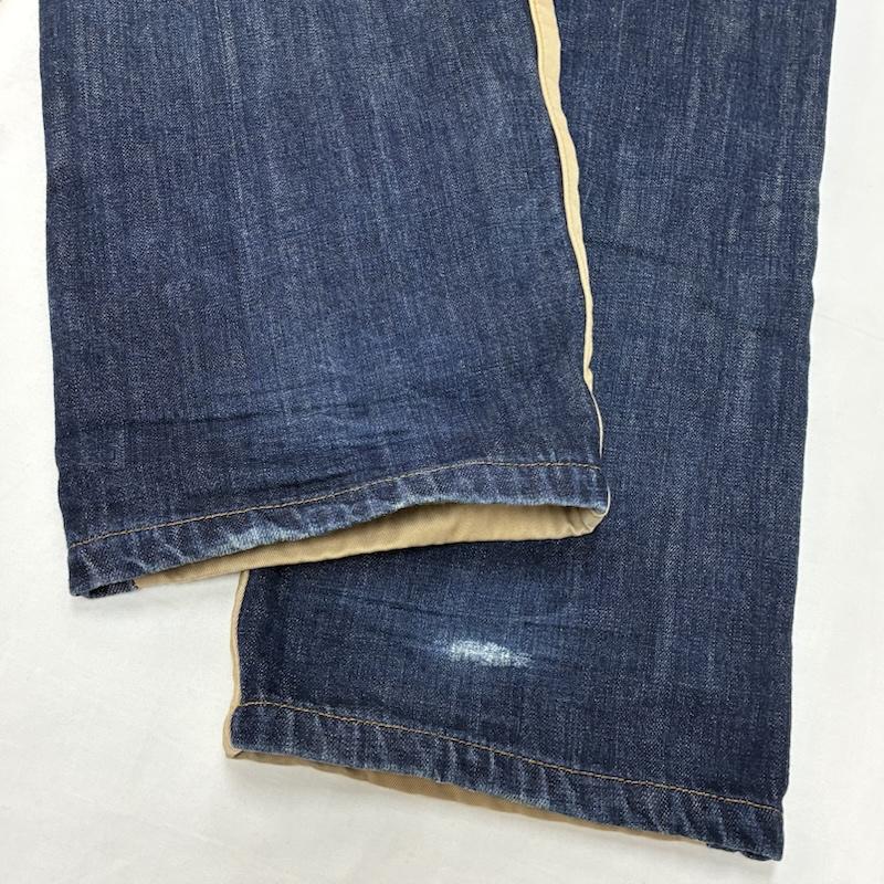 古着 USED パンツ デニム、ジーンズ 世田谷ベース S.E.A.F. C.H.P. COTTON 1/2 PANTS チノ デニム ハーフ パンツ チェックライナー 36インチ メンズ USED 古着 中古 50169428