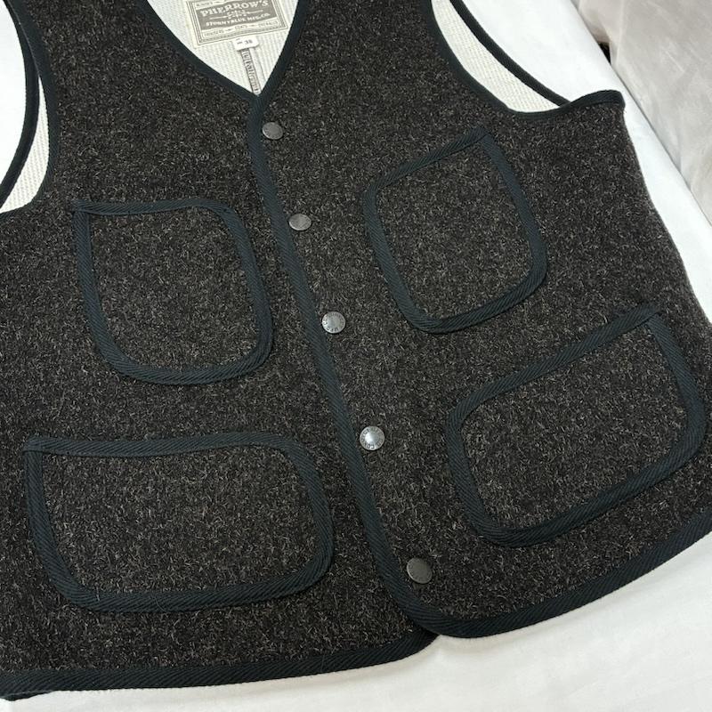 フェローズ Pherrow s ベスト ベスト BEACH CLOTH WORK VEST ビーチ クロス ワーク ベスト PWV2 38 メンズ USED 古着 中古 50169430