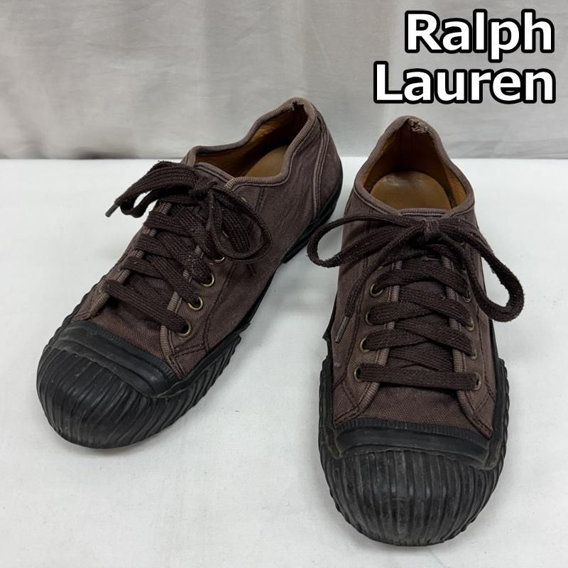 ラルフローレン RALPHLAUREN スニーカー スニーカー キャンバス スニーカー ローカット レースアップ 26.0cm メンズ USED 古着 中古 50169436