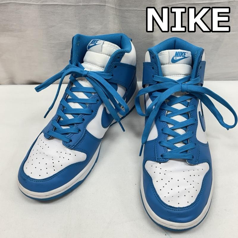 ナイキ NIKE スニーカー スニーカー DD1399-400 ダンク ハイ レトロ スニーカー チャンピオンシップ ブルー 27.0cm メンズ USED 古着 中古 50169439