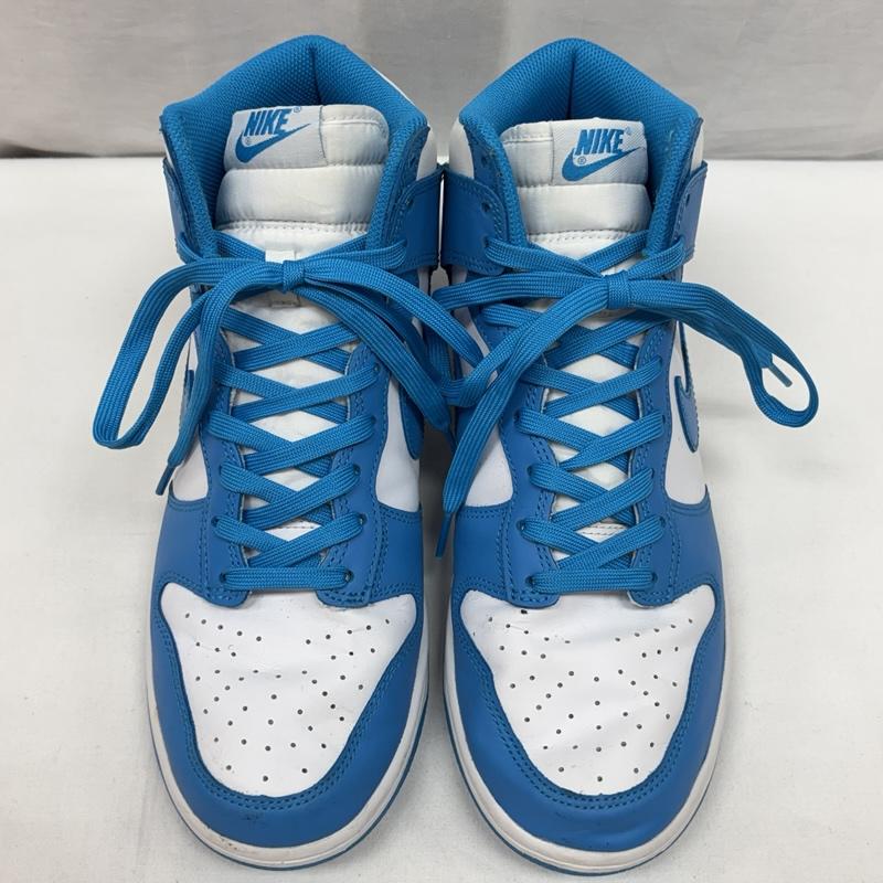 ナイキ NIKE スニーカー スニーカー DD1399-400 ダンク ハイ レトロ スニーカー チャンピオンシップ ブルー 27.0cm メンズ USED 古着 中古 50169439
