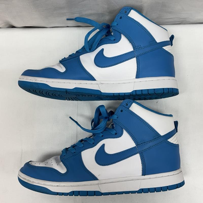 ナイキ NIKE スニーカー スニーカー DD1399-400 ダンク ハイ レトロ スニーカー チャンピオンシップ ブルー 27.0cm メンズ USED 古着 中古 50169439