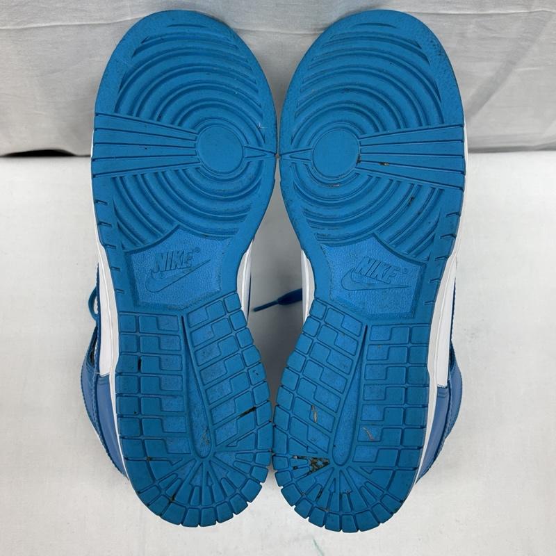 ナイキ NIKE スニーカー スニーカー DD1399-400 ダンク ハイ レトロ スニーカー チャンピオンシップ ブルー 27.0cm メンズ USED 古着 中古 50169439