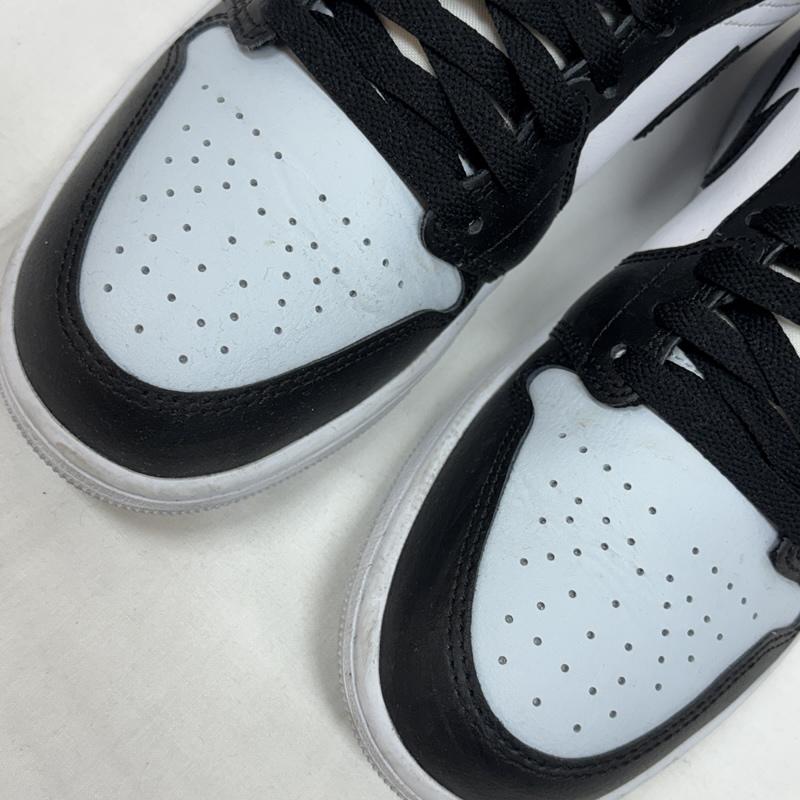 ナイキ NIKE スニーカー スニーカー DQ8426-002 AIR JORDAN 1 MID エアジョーダン1 ミッド ブラック ライトブルー ホワイト 27.5cm メンズ USED 古着 中古 50169440