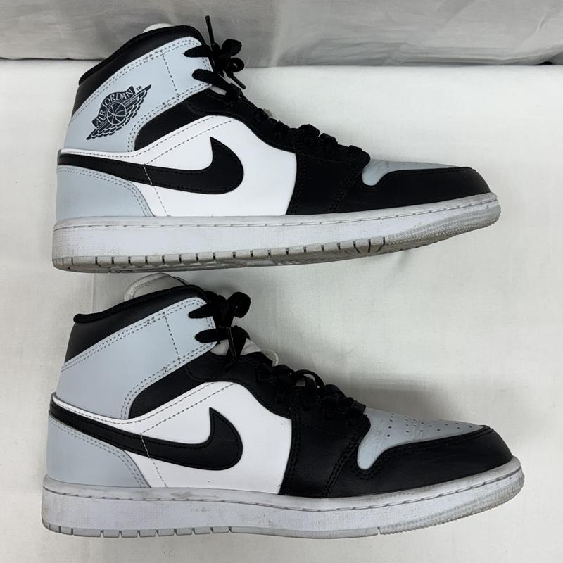 ナイキ NIKE スニーカー スニーカー DQ8426-002 AIR JORDAN 1 MID エアジョーダン1 ミッド ブラック ライトブルー ホワイト 27.5cm メンズ USED 古着 中古 50169440