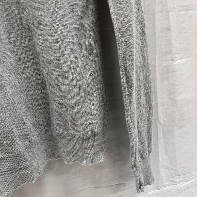 シュプリーム Supreme カーディガン 長袖 12SS ニットポロ シャツ カーディガン M 灰 / グレー / gray メンズ USED 古着 中古 50169443