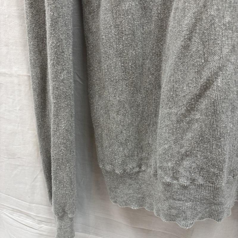 シュプリーム Supreme カーディガン 長袖 12SS ニットポロ シャツ カーディガン M 灰 / グレー / gray メンズ USED 古着 中古 50169443
