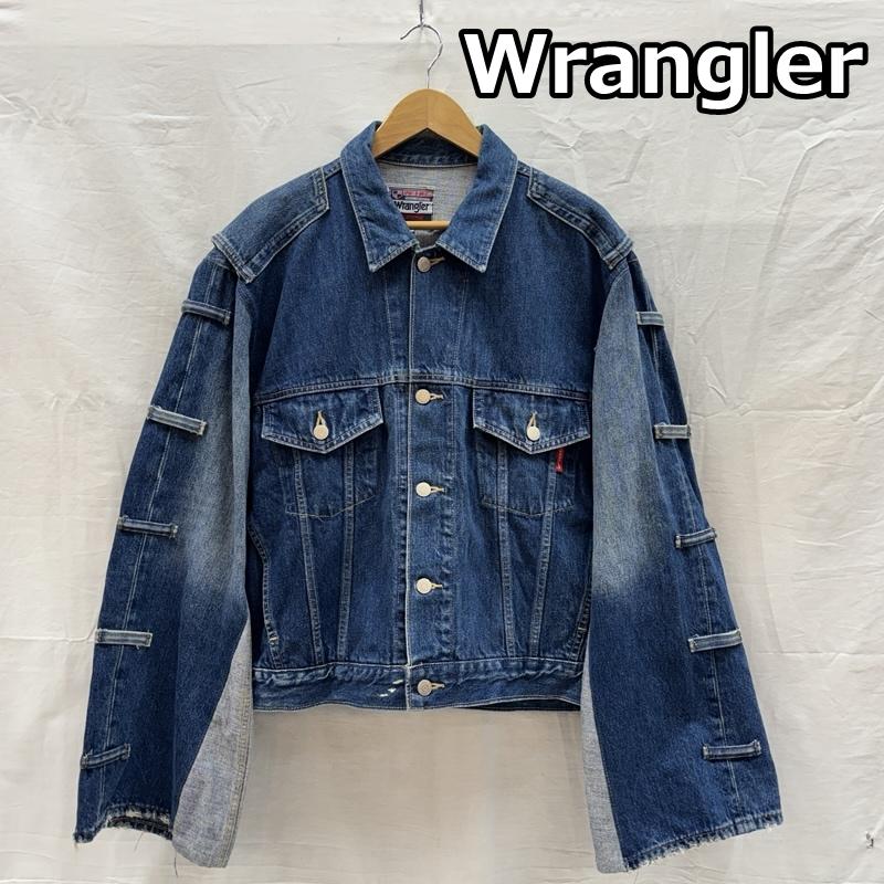 ラングラー Wrangler ジャケット、上着 ジャンパー、ブルゾン 90年代 ビンテージ リメイク デニム ジャケット 90s VINTAGE L メンズ USED 古着 中古 50169445