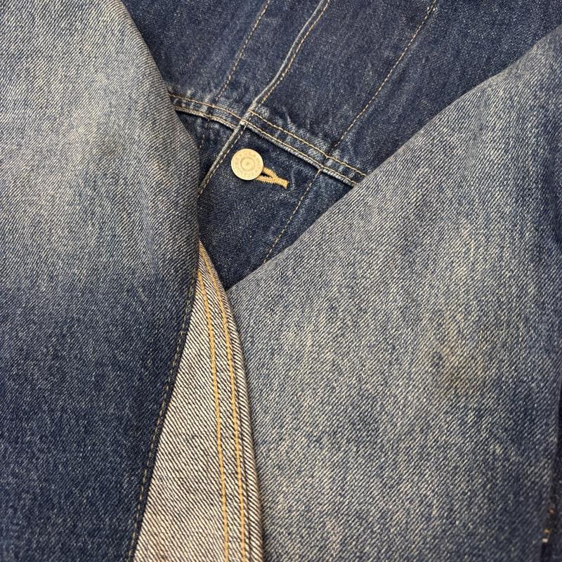 ラングラー Wrangler ジャケット、上着 ジャンパー、ブルゾン 90年代 ビンテージ リメイク デニム ジャケット 90s VINTAGE L メンズ USED 古着 中古 50169445