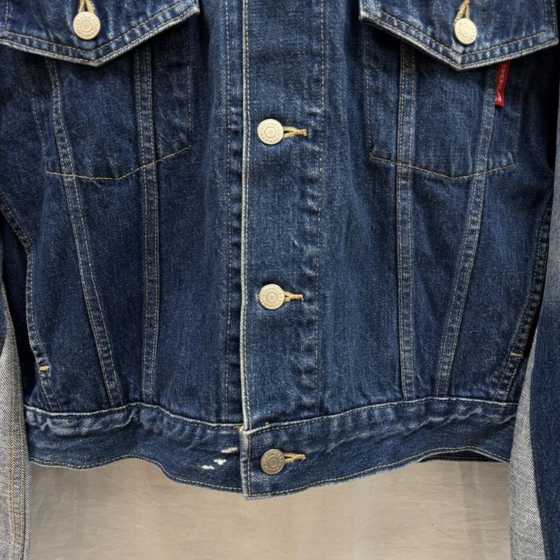 ラングラー Wrangler ジャケット、上着 ジャンパー、ブルゾン 90年代 ビンテージ リメイク デニム ジャケット 90s VINTAGE L メンズ USED 古着 中古 50169445