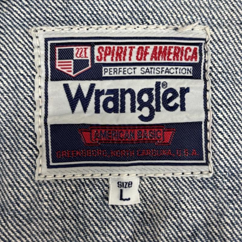 ラングラー Wrangler ジャケット、上着 ジャンパー、ブルゾン 90年代 ビンテージ リメイク デニム ジャケット 90s VINTAGE L メンズ USED 古着 中古 50169445
