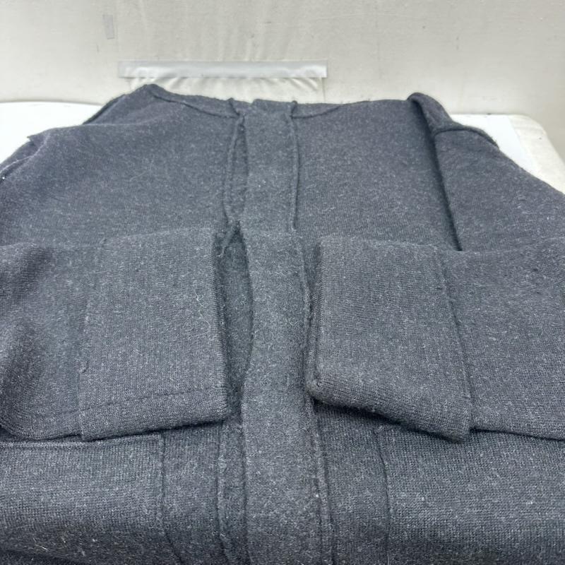 ワイズ Y s コート コート一般 日本製 ウール ニット コート YA-K65-873 3 黒 / ブラック / black メンズ USED 古着 中古 50169446