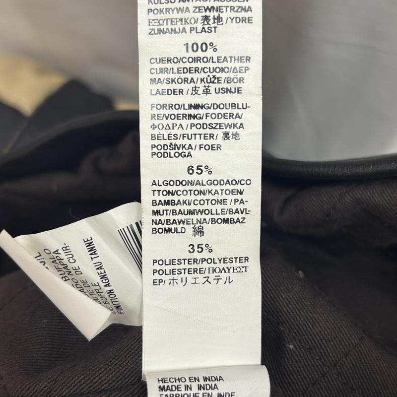 ザラ ZARA ジャケット、上着 レザージャケット 2トーン レザー シングル ライダース ジャケット L 黒 / ブラック / black X ベージュ / ベージュ / beige メンズ USED 古着 中古 50169451