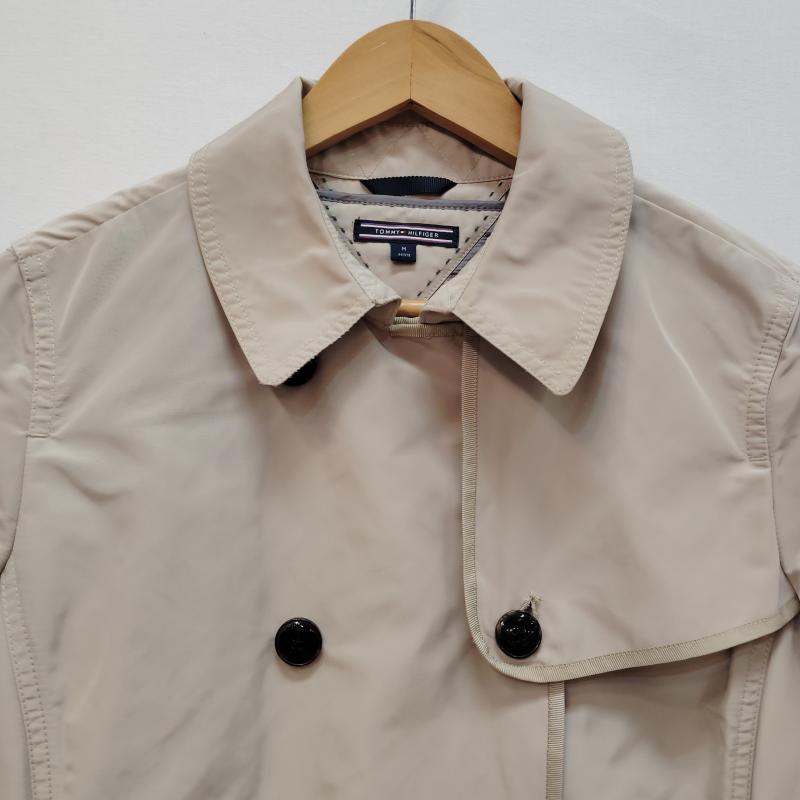 トミーヒルフィガー TOMMY HILFIGER コート トレンチコート トレンチコート ダブル ブレスト ライナー付き M ベージュ / ベージュ / beige レディース USED 古着 中古 50169454