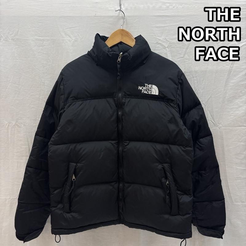 ザノースフェイス THE NORTH FACE ジャケット、上着 ダウンジャケット ナイロン ダウン ジャケット 700FP フード収納 S 黒 / ブラック / black メンズ USED 古着 中古 50169456