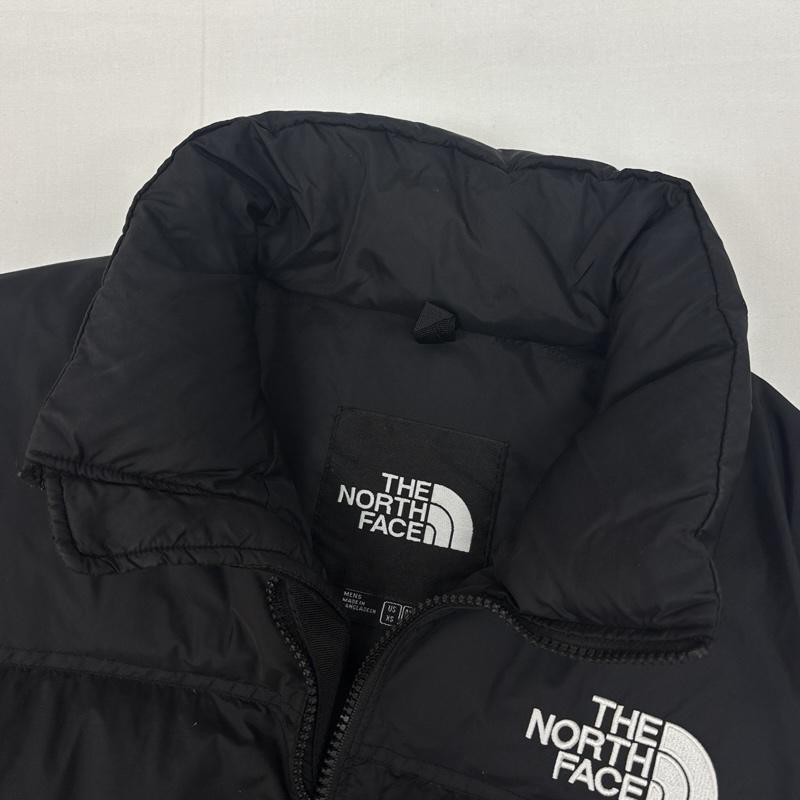 ザノースフェイス THE NORTH FACE ジャケット、上着 ダウンジャケット ナイロン ダウン ジャケット 700FP フード収納 S 黒 / ブラック / black メンズ USED 古着 中古 50169456