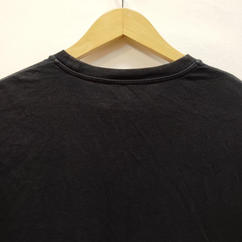 ヴェルサーチ VERSACE Tシャツ 半袖 ロゴ 刺繍 Tシャツ A87021S S 黒 / ブラック / black X 金 / ゴールド / gold color レディース USED 古着 中古 50169458