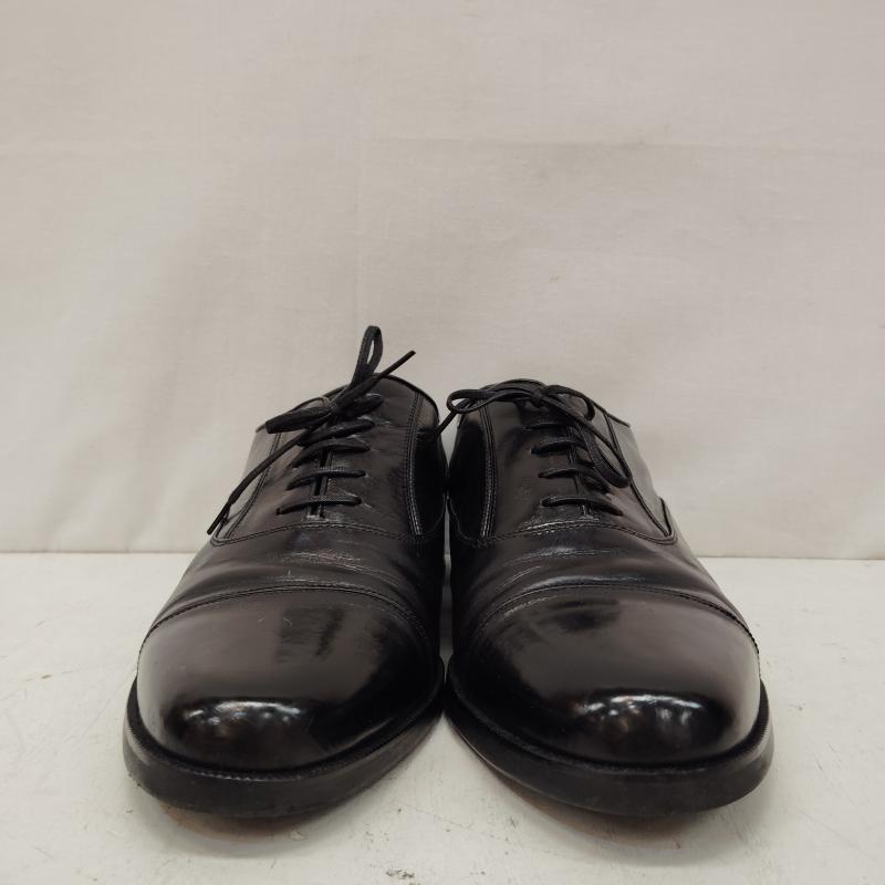 イヴサンローラン Yves Saint Laurent 革靴 革靴 レザー シューズ YSL ロゴ 25.0cm 黒 / ブラック / black メンズ USED 古着 中古 50169467