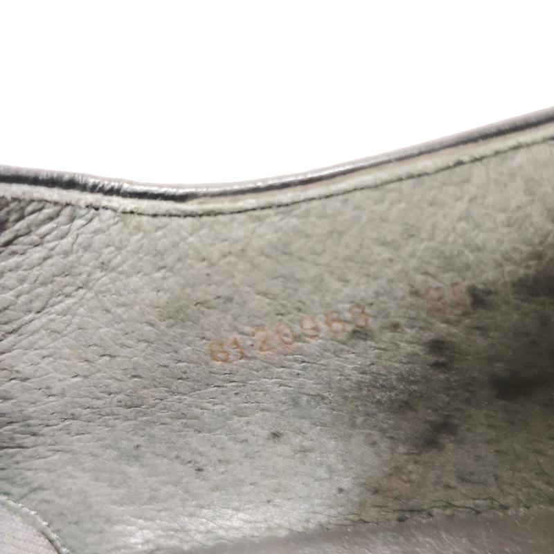イヴサンローラン Yves Saint Laurent 革靴 革靴 レザー シューズ YSL ロゴ 25.0cm 黒 / ブラック / black メンズ USED 古着 中古 50169467