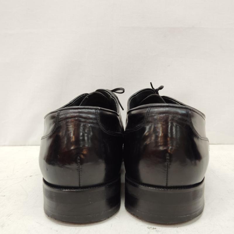イヴサンローラン Yves Saint Laurent 革靴 革靴 レザー シューズ YSL ロゴ 25.0cm 黒 / ブラック / black メンズ USED 古着 中古 50169467