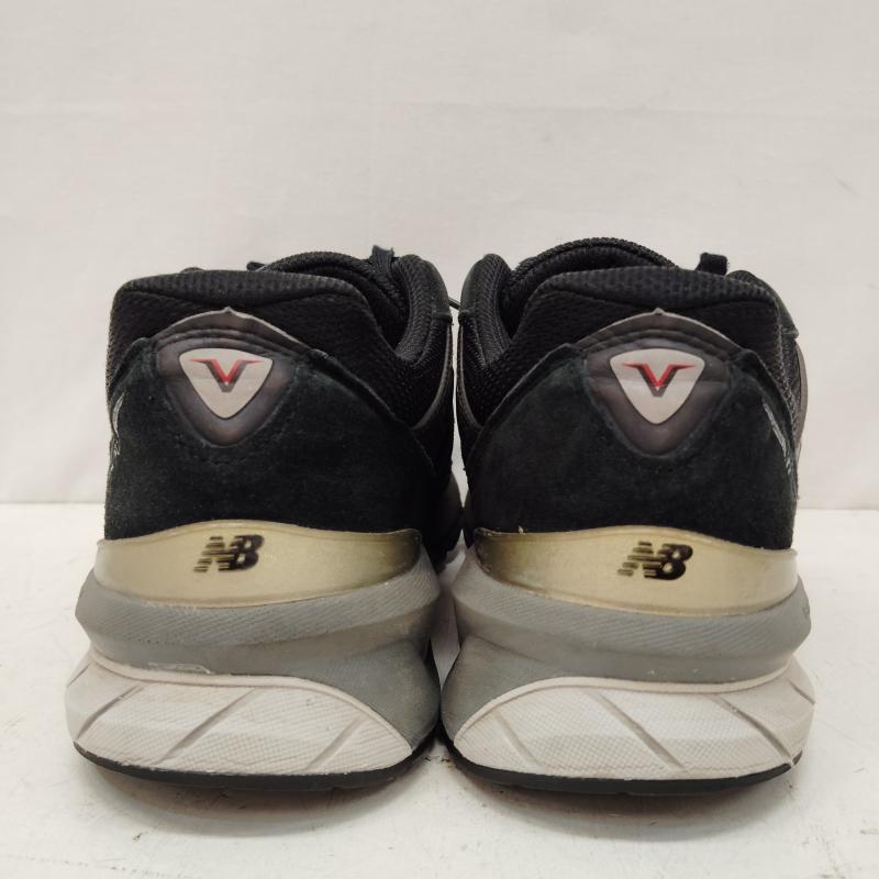 ニューバランス New Balance スニーカー スニーカー USA製 990v5 M990BK5 ローカット 28.5cm 黒 / ブラック / black X 銀 / シルバー / silver color メンズ USED 古着 中古 50169468