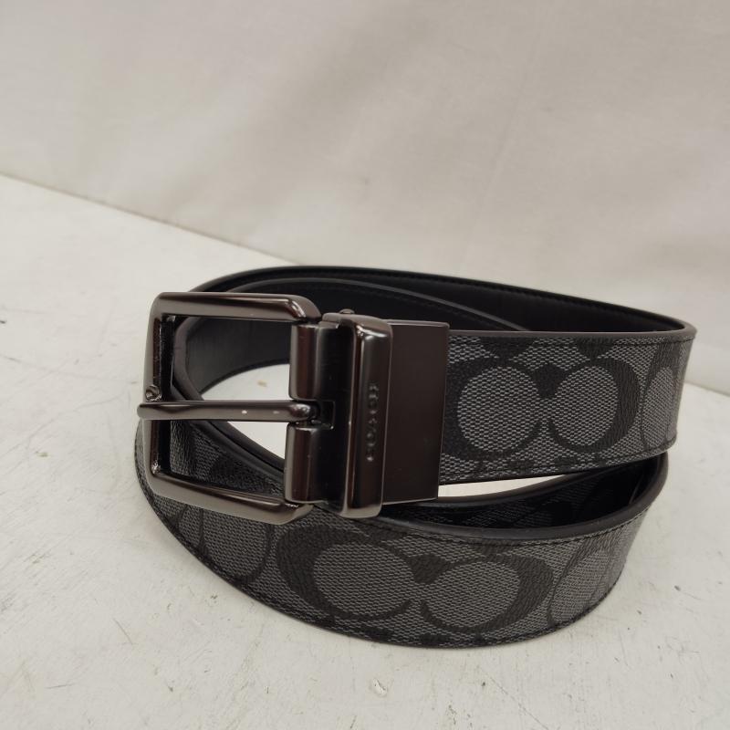 コーチ COACH ベルト・バックル ベルト - 黒 / ブラック / black メンズ USED 古着 中古 50169471