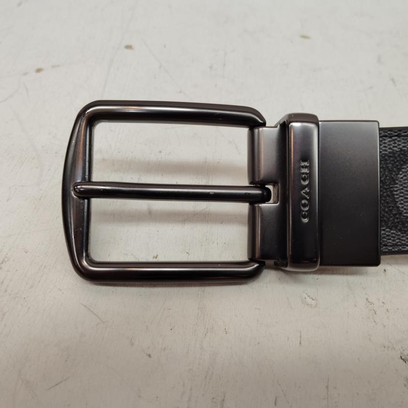 コーチ COACH ベルト・バックル ベルト - 黒 / ブラック / black メンズ USED 古着 中古 50169471