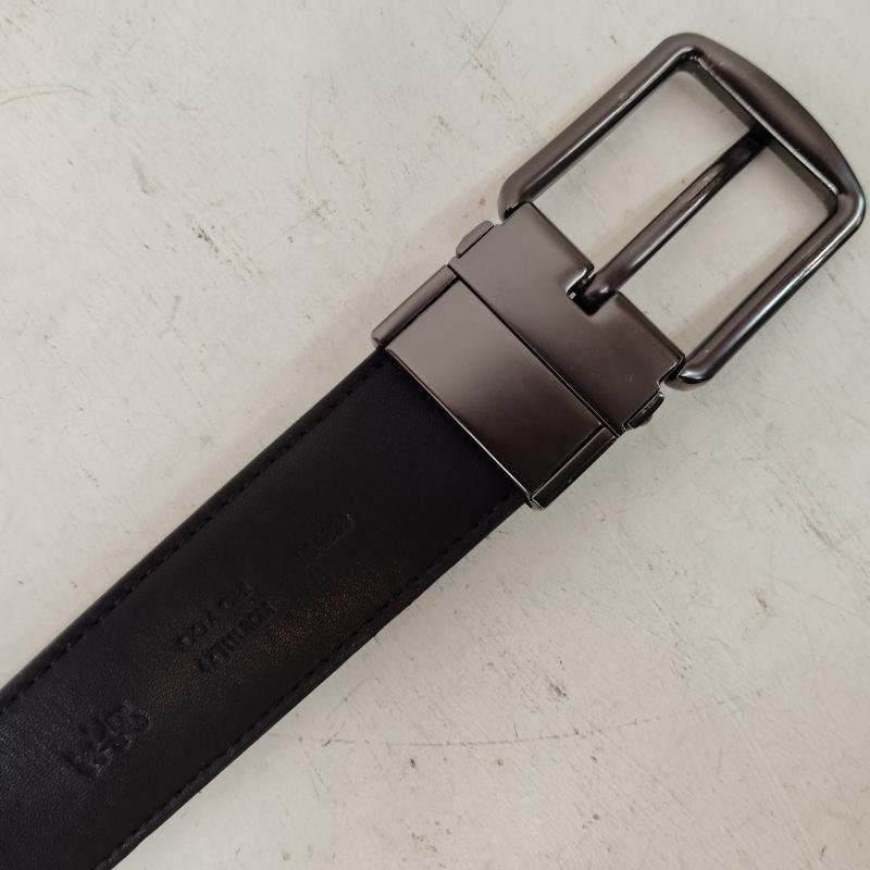 コーチ COACH ベルト・バックル ベルト - 黒 / ブラック / black メンズ USED 古着 中古 50169471