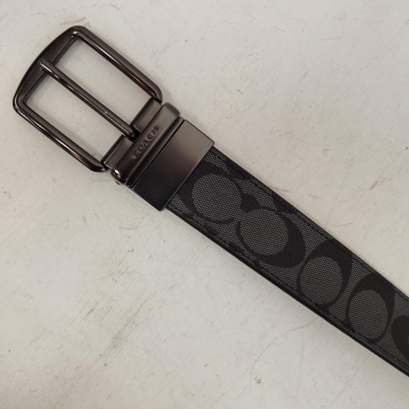 コーチ COACH ベルト・バックル ベルト - 黒 / ブラック / black メンズ USED 古着 中古 50169471