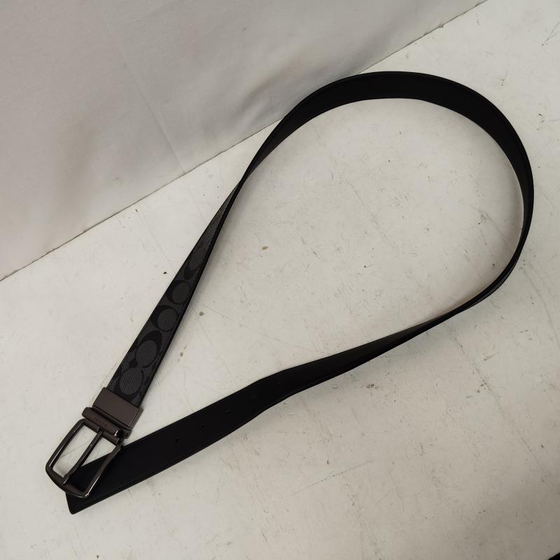 コーチ COACH ベルト・バックル ベルト - 黒 / ブラック / black メンズ USED 古着 中古 50169471