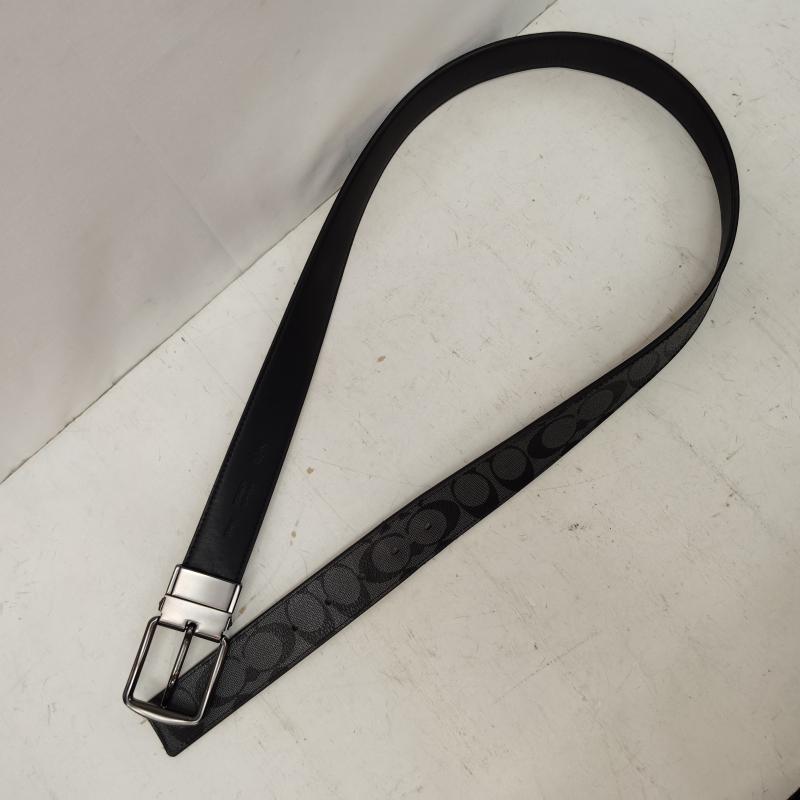 コーチ COACH ベルト・バックル ベルト - 黒 / ブラック / black メンズ USED 古着 中古 50169471