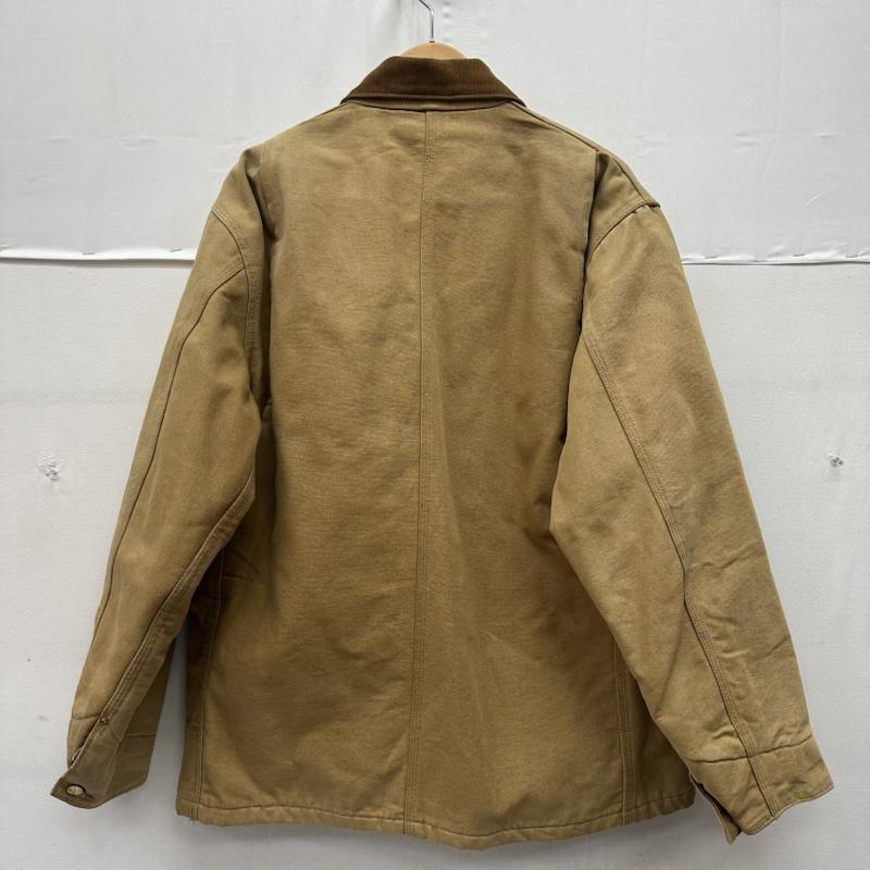 カーハート Carhartt ジャケット、上着 ジャンパー、ブルゾン 80s USA製 チョアコート カバーオール ワーク ジャケット 42 ベージュ / ベージュ / beige メンズ USED 古着 中古 50169473