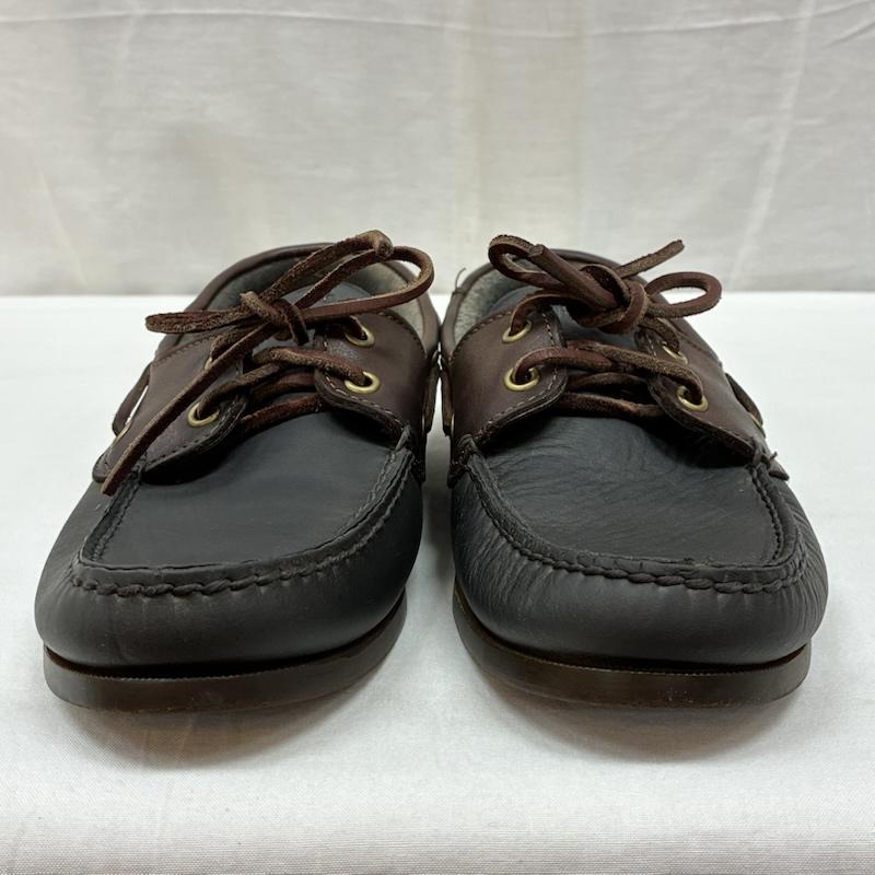 ティンバーランド Timberland 革靴 革靴 2EYE バイカラ― レザー モカシン デッキ シューズ US：8 メンズ USED 古着 中古 50169484