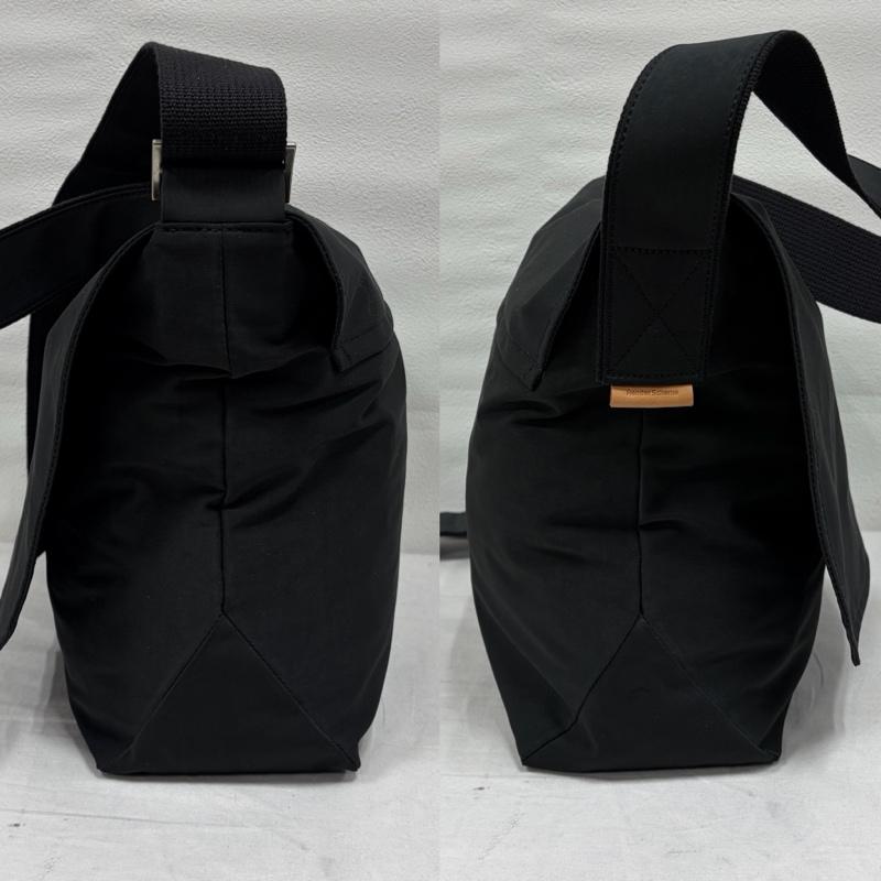エンダースキーマ Hender Scheme ショルダーバッグ ショルダーバッグ フラップ ショルダー バッグ FLAP SHOULDER スウェード 撥水 - 無地 黒 / ブラック / black メンズ USED 古着 中古 50169485