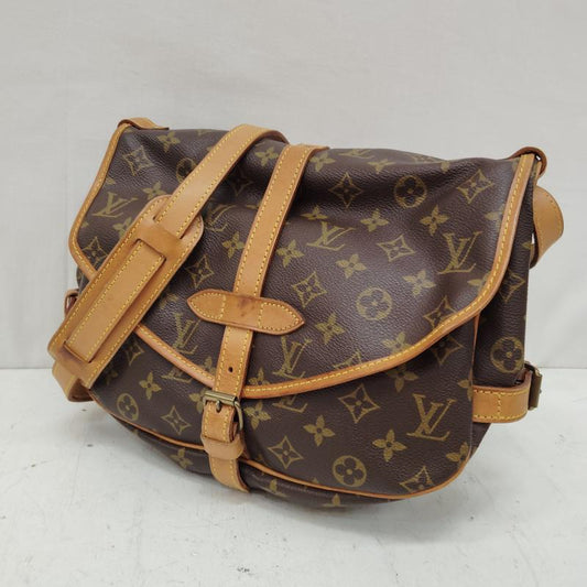 ルイヴィトン LOUIS VUITTON ショルダーバッグ ショルダーバッグ モノグラム ソミュール 30 - 茶 / ブラウン / brown レディース USED 古着 中古 50169486