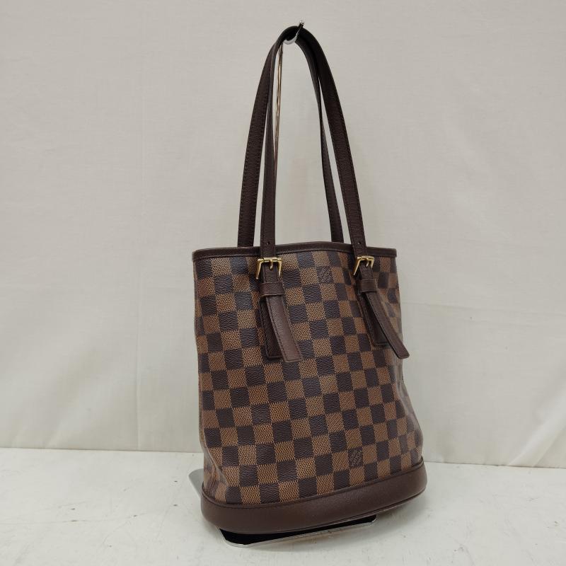 ルイヴィトン LOUIS VUITTON ハンドバッグ ハンドバッグ マレ ダミエ エベヌ キャンバス バケツ型 ショルダー バッグ - 茶 / ブラウン / brown レディース USED 古着 中古 50169488