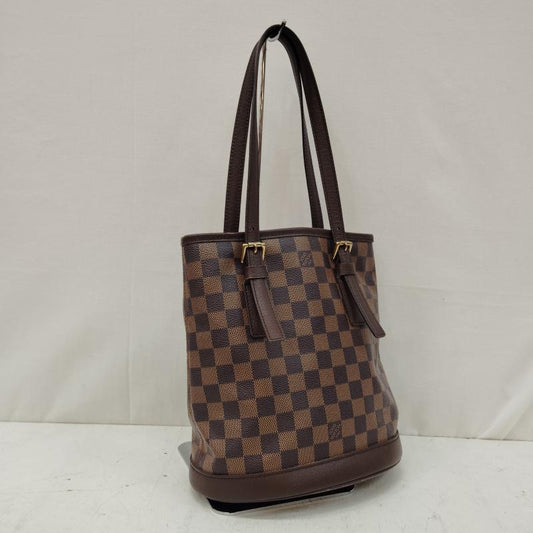 ルイヴィトン LOUIS VUITTON ハンドバッグ ハンドバッグ マレ ダミエ エベヌ キャンバス バケツ型 ショルダー バッグ - 茶 / ブラウン / brown レディース USED 古着 中古 50169488
