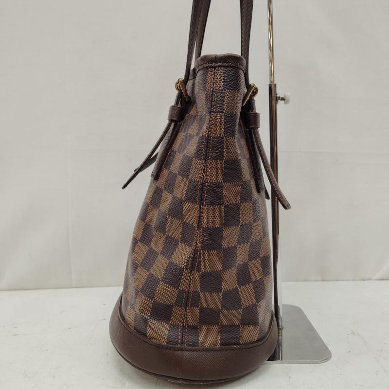 ルイヴィトン LOUIS VUITTON ハンドバッグ ハンドバッグ マレ ダミエ エベヌ キャンバス バケツ型 ショルダー バッグ - 茶 / ブラウン / brown レディース USED 古着 中古 50169488