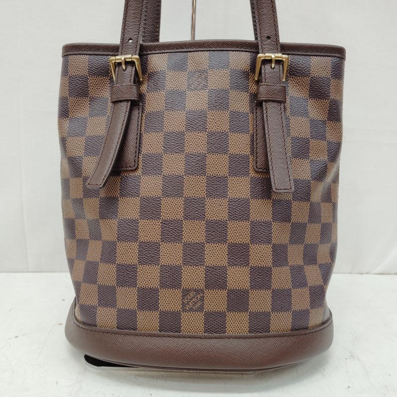 ルイヴィトン LOUIS VUITTON ハンドバッグ ハンドバッグ マレ ダミエ エベヌ キャンバス バケツ型 ショルダー バッグ - 茶 / ブラウン / brown レディース USED 古着 中古 50169488