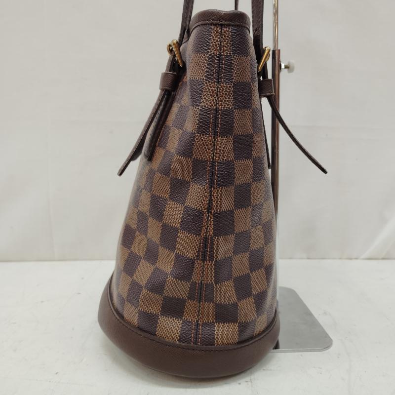 ルイヴィトン LOUIS VUITTON ハンドバッグ ハンドバッグ マレ ダミエ エベヌ キャンバス バケツ型 ショルダー バッグ - 茶 / ブラウン / brown レディース USED 古着 中古 50169488