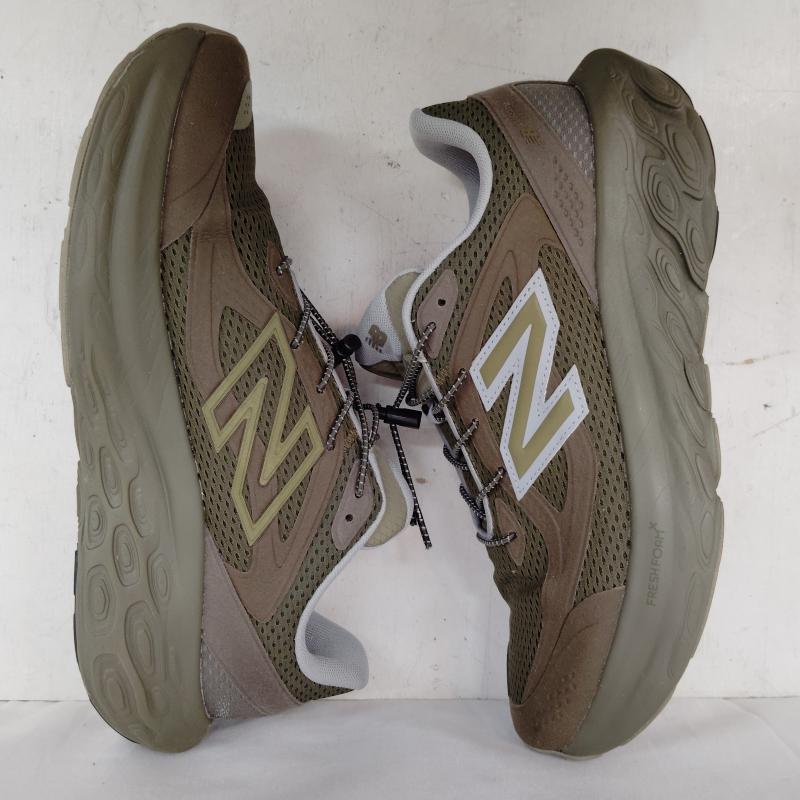 ニューバランス New Balance スニーカー スニーカー フレッシュフォーム トレーナー ミタスニーカーズ ユナイテッド アローズ ＆ サンズ トリプル コラボ 28.5cm カーキ / カーキ / khaki メンズ USED 古着 中古 50169495